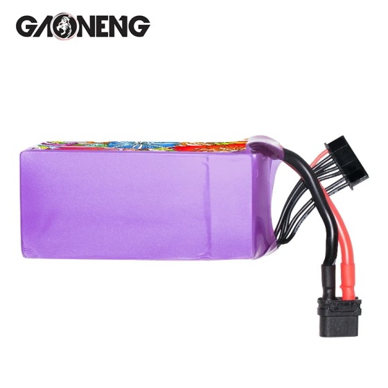 GAONENG GNB 1300MAH 22.8V 6S 120C XT60 HV High Voltage Brushless FPV Quads QuadCopter HeliCopter MultiCopte Freestyle Drone  UAV